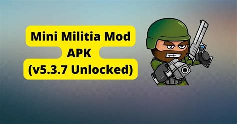 mini militia ultra speed mod hack apk download|Mini Militia .